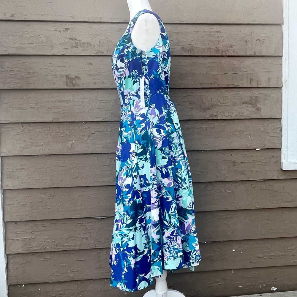 NWT! Calvin Klein floral fit and flare! - Picture 4 of 7